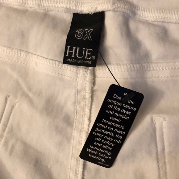 HUE NWT white jegging❤️❤️❤️🔥🔥🔥🔥❤️❤️ - Picture 8 of 12